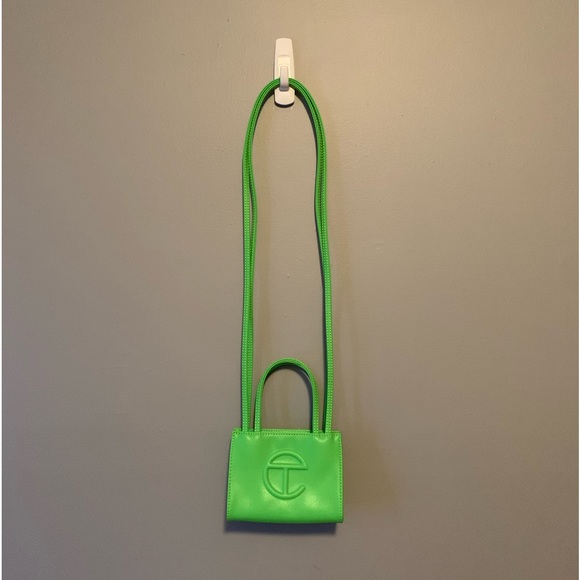 Telfar Shopping Bag - Highlighter Green (Small) - Picture 4 of 4
